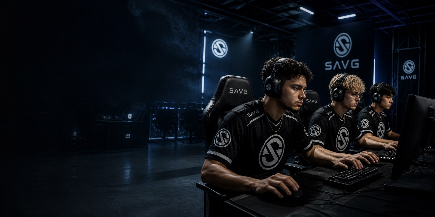 SAVG players competing