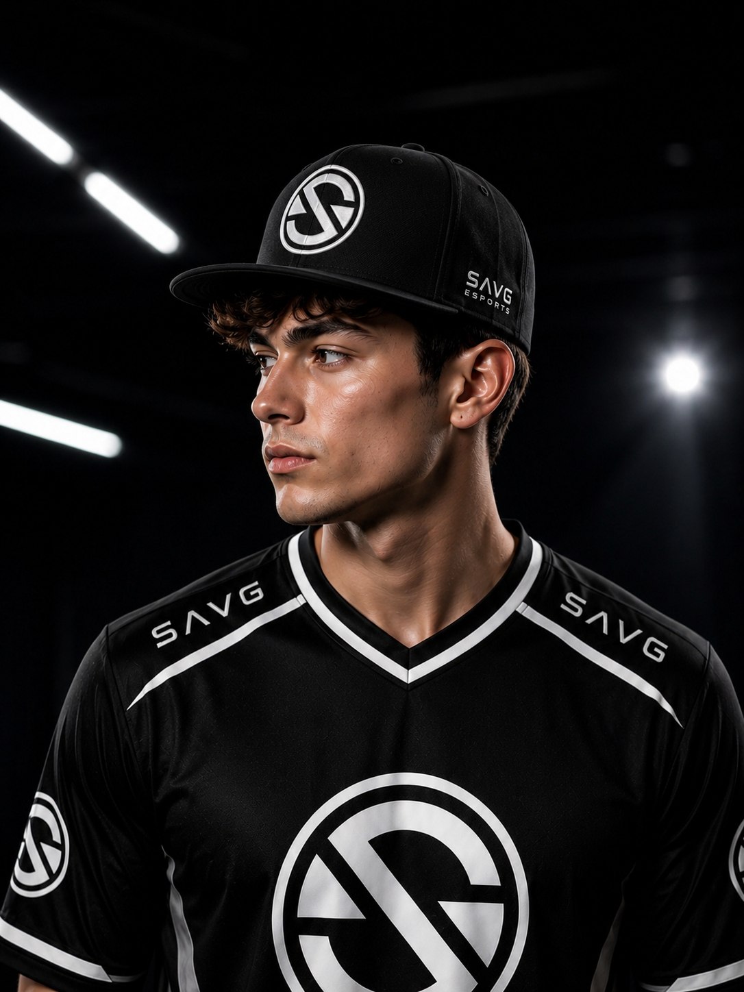 SAVG Hat on model