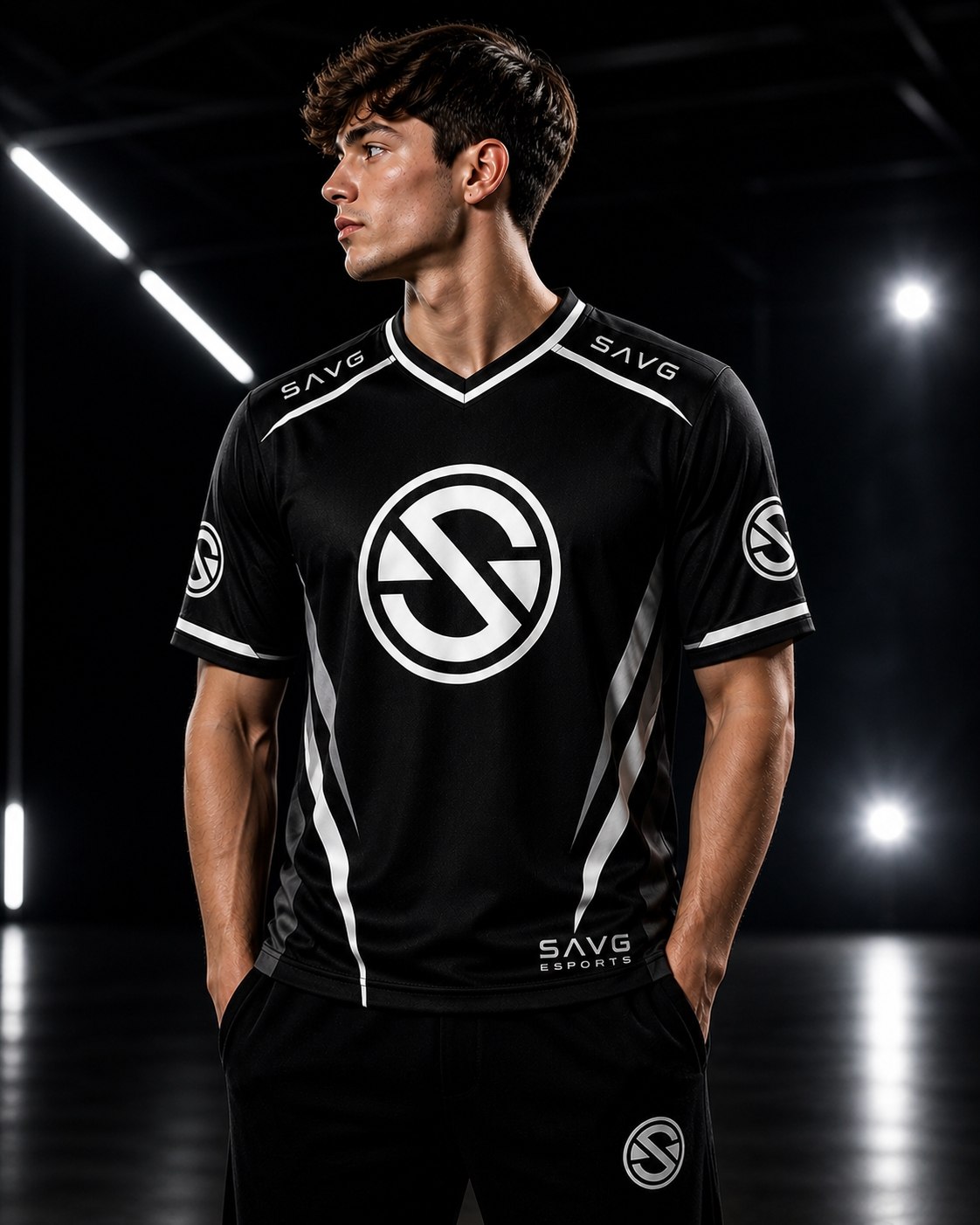 SAVG Jersey on model