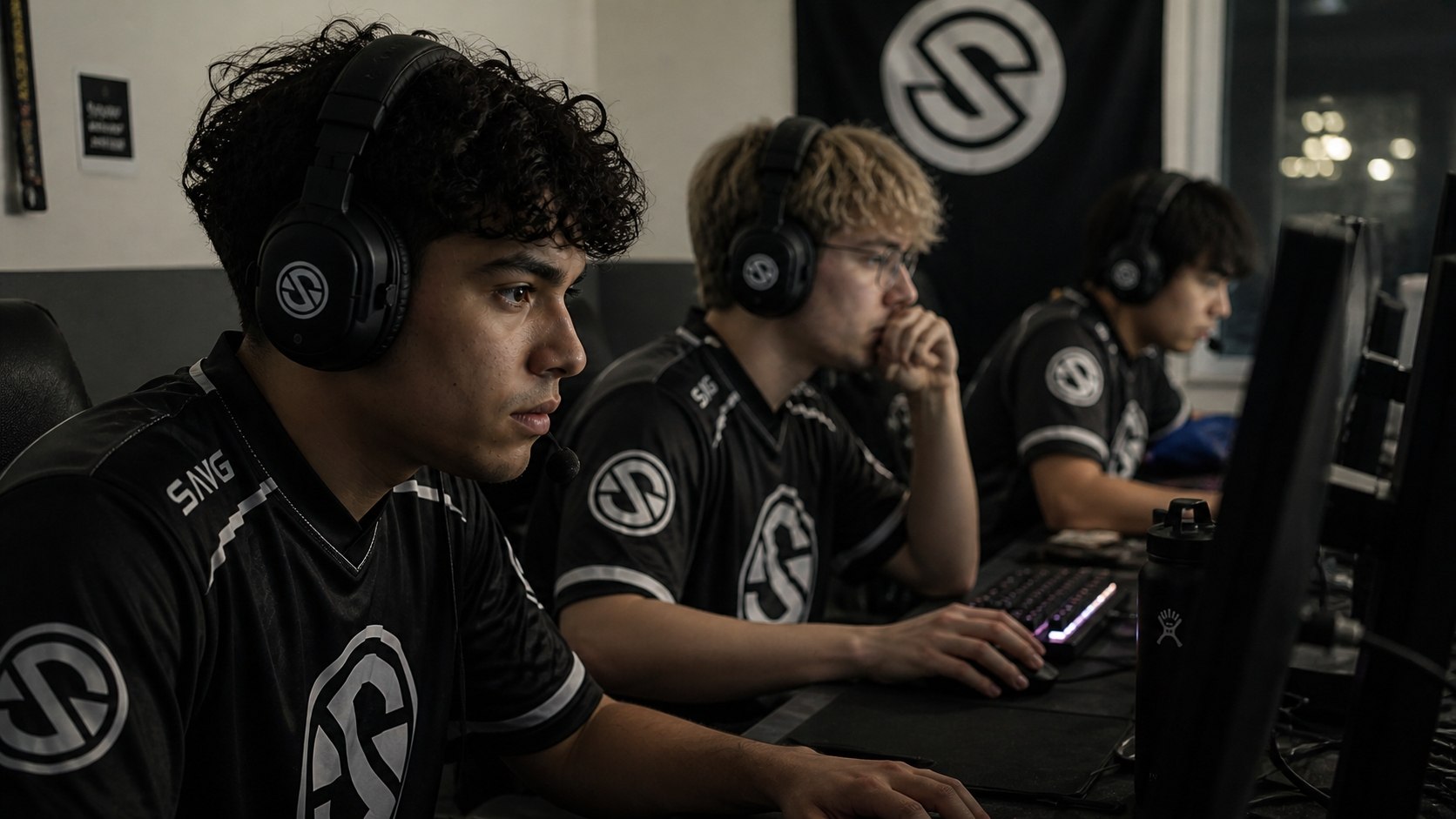 SAVG scrim setup